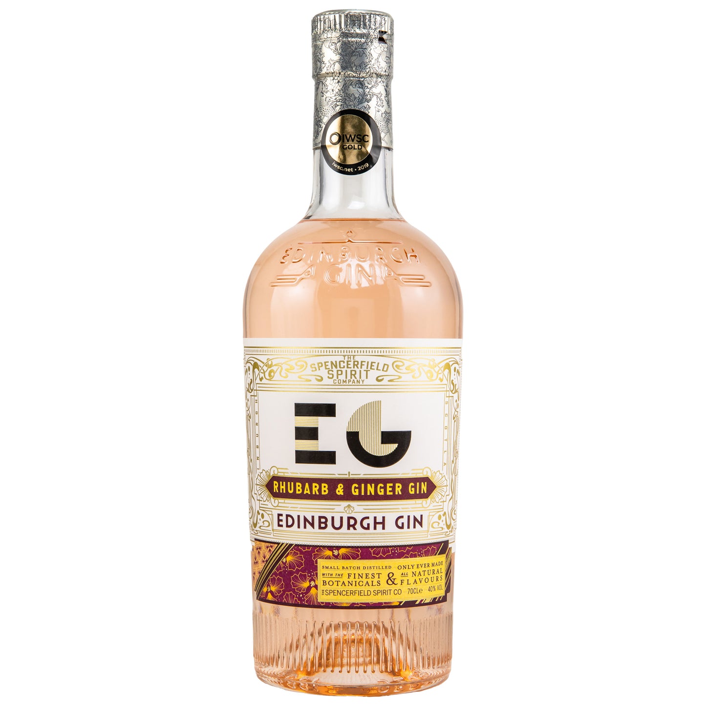 EDINBURGH GIN - Rhubarb & Ginger - 40% Vol.