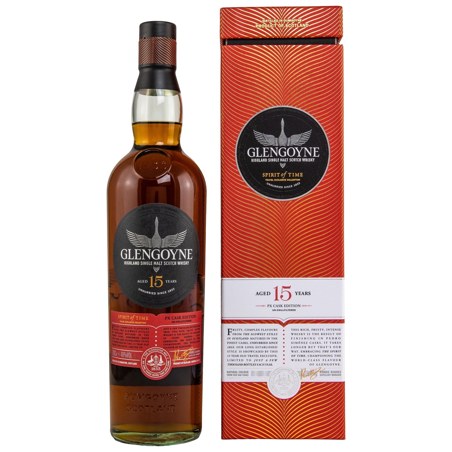 GLENGOYNE - 15 Jahre PX Cask - 48% Vol.