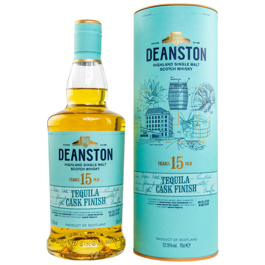 DEANSTON - 15 Jahre Tequila Cask Finish - 52,5% Vol.