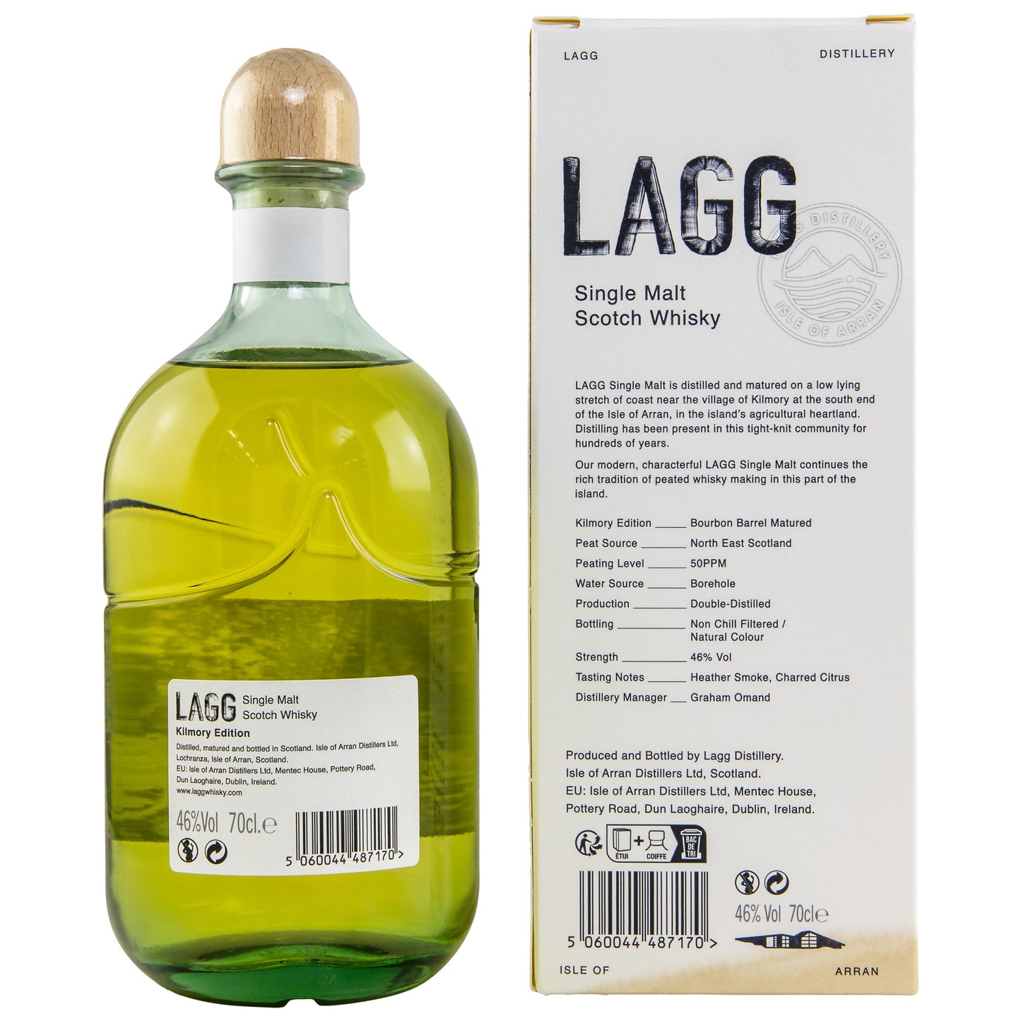 LAGG - Kilmory (Isle of Arran) - 46% Vol.