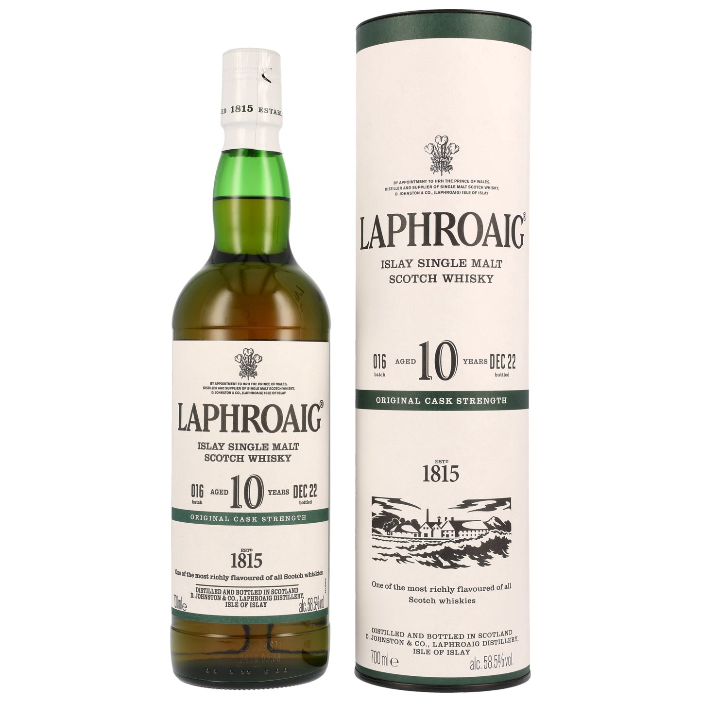 LAPHROAIG - 10 Jahre Cask Strength Batch 16 - 58,5% Vol.