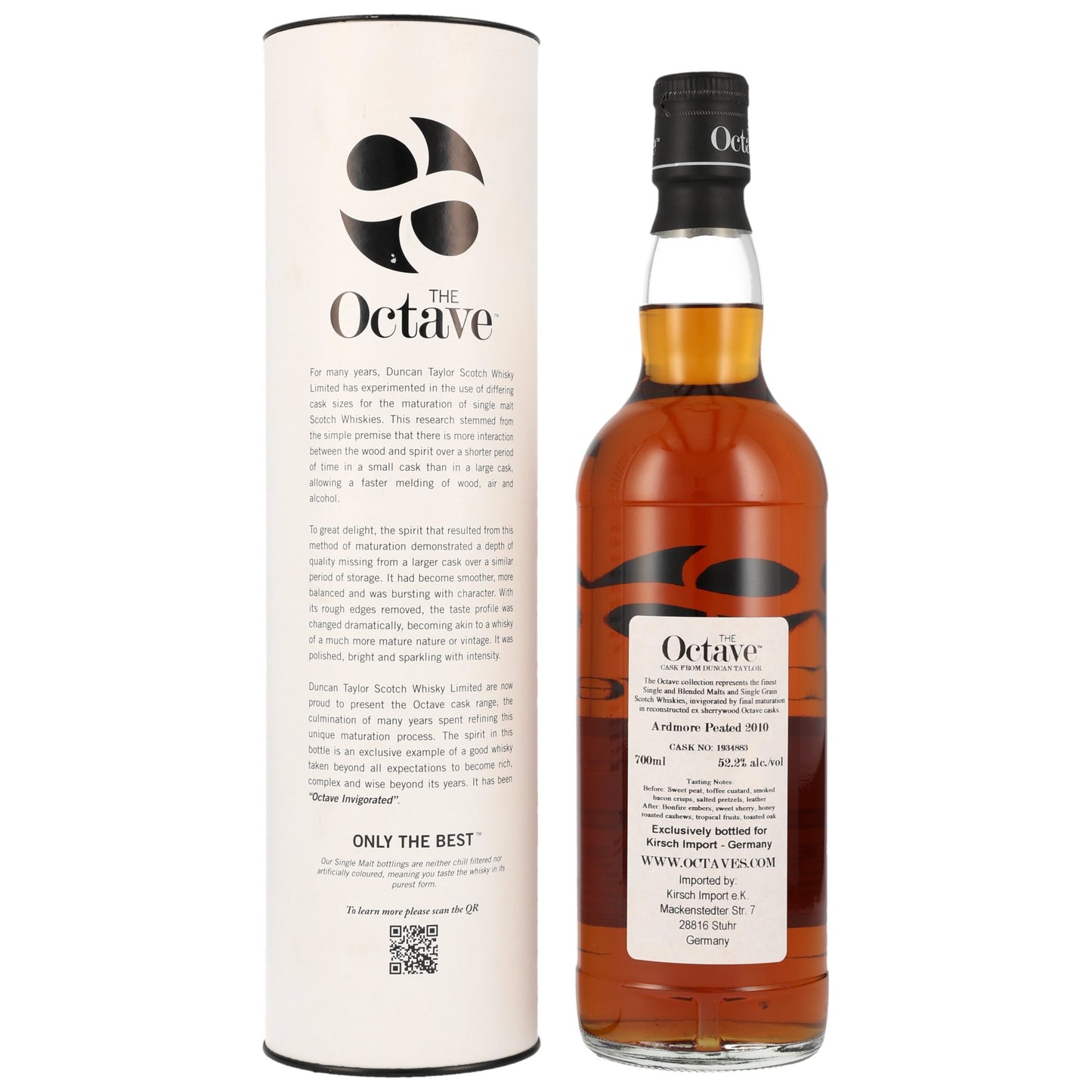 DUNCAN TAYLOR - Ardmore 2010/2023 13 Jahre Peated Cask - 52,2% Vol.