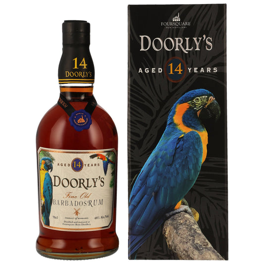 DOORLYS - 14 Jahre Barbados Rum - 48% Vol.