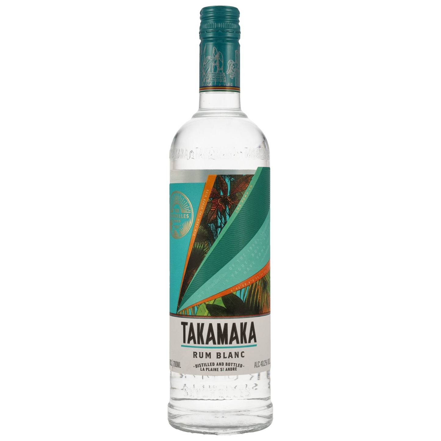TAKAMAKA - Rum Blanc - 40,2% Vol.