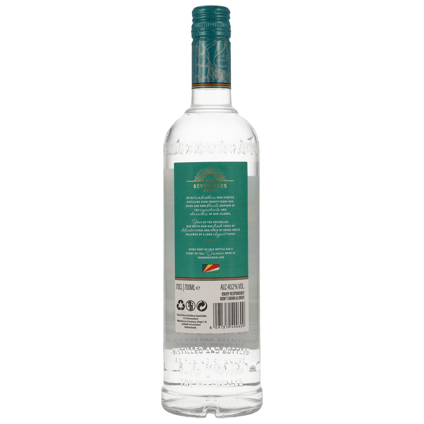 TAKAMAKA - Rum Blanc - 40,2% Vol.