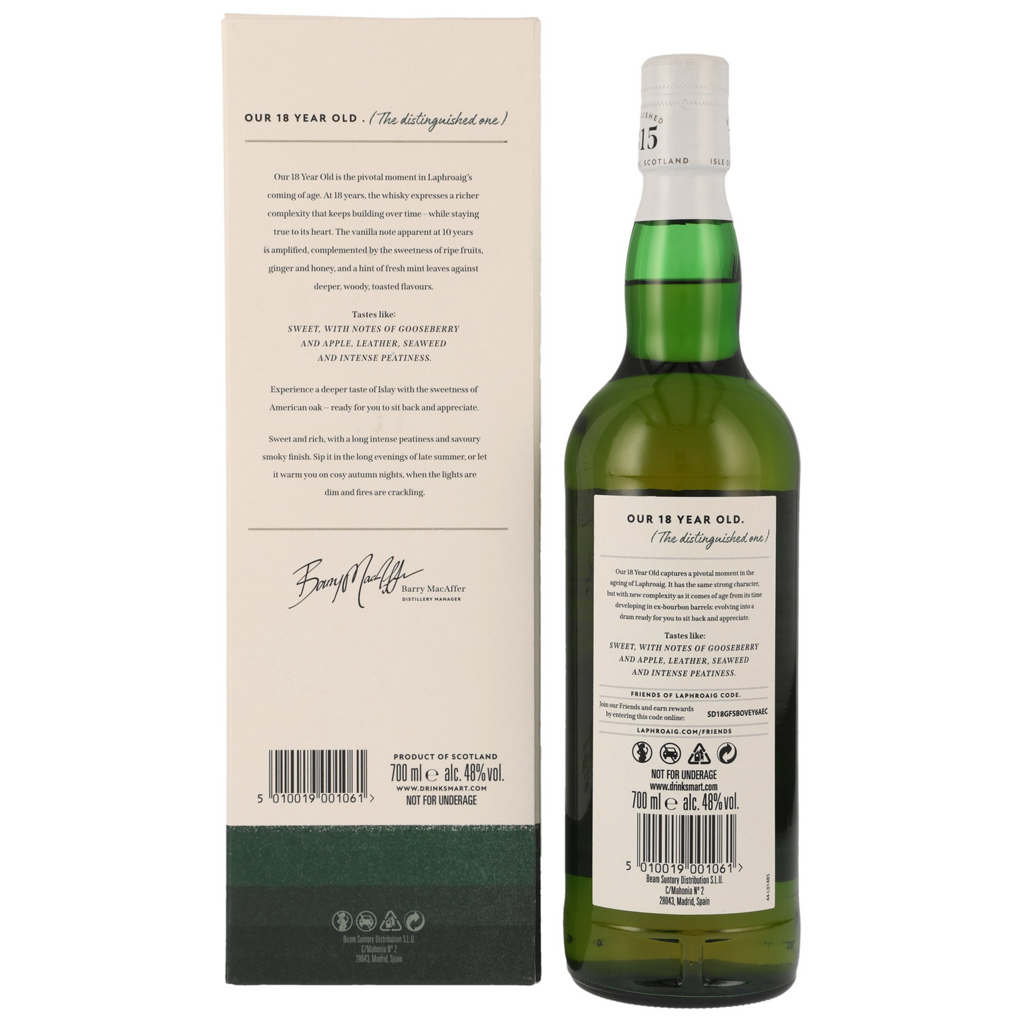 LAPHROAIG - 18 Jahre - 48% Vol.