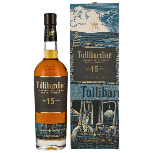 TULLIBARDINE - 15 Jahre - 43% Vol.