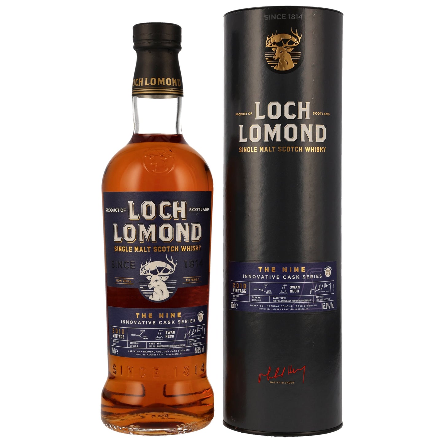 LOCH LOMOND - The Nine 2010 1st Fill Bordeaux Red Wine Hogshead (Cask 1/6)