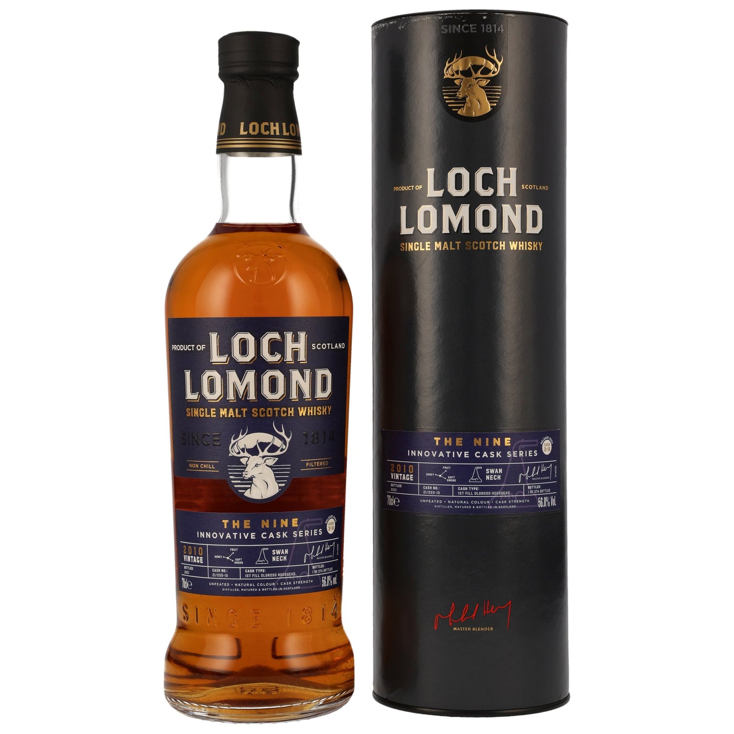 LOCH LOMOND - The Nine 2010 1st Fill Oloroso Hogshead (Cask 3/6)