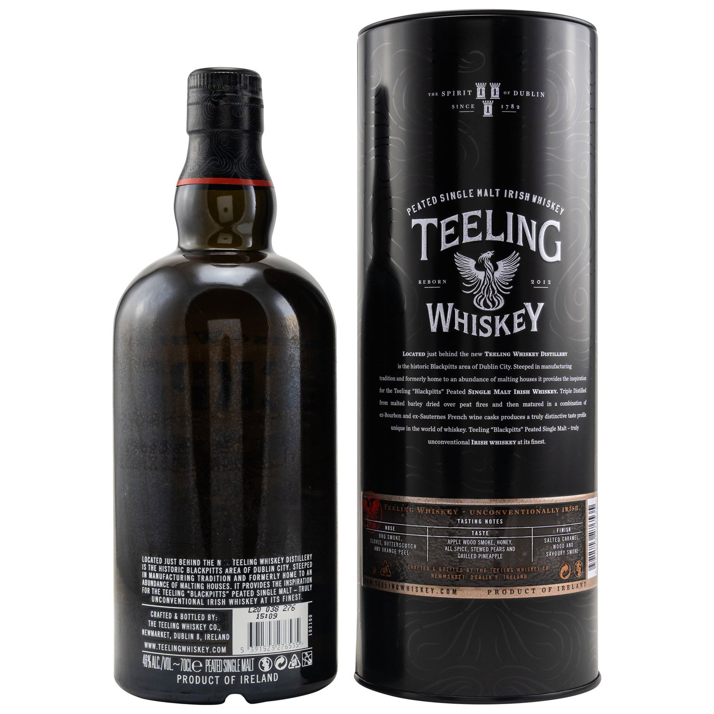TEELING - Blackpitts Peated - 46% Vol.