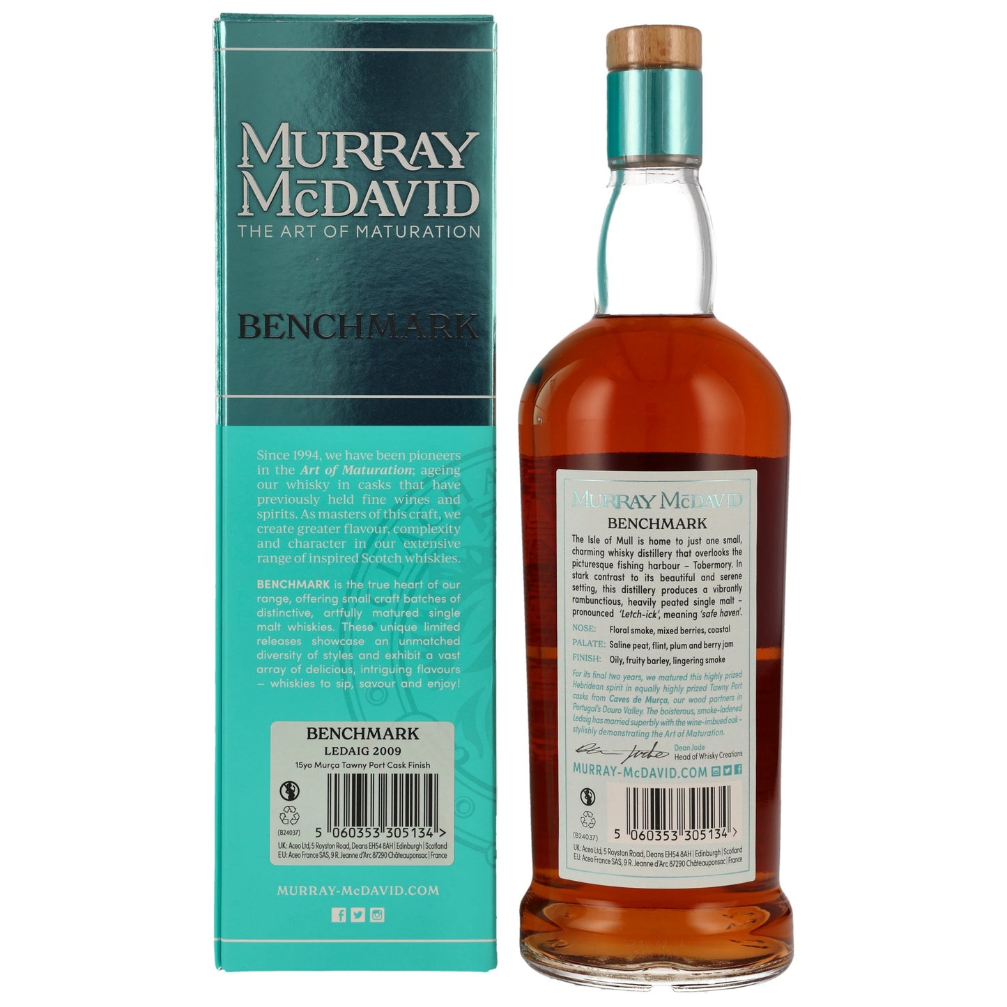 LEDAIG - 2009/2024 -15 Jahre Murca Tawny Port Cask - 53,2% Vol.