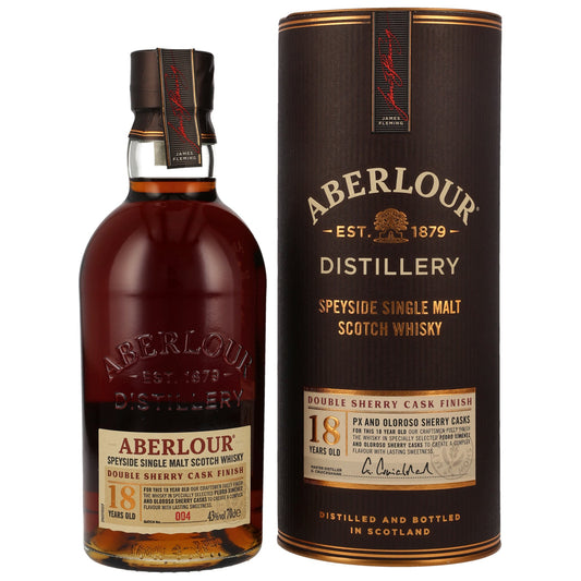 ABERLOUR - 18 Jahre Batch 004 - 43% Vol.