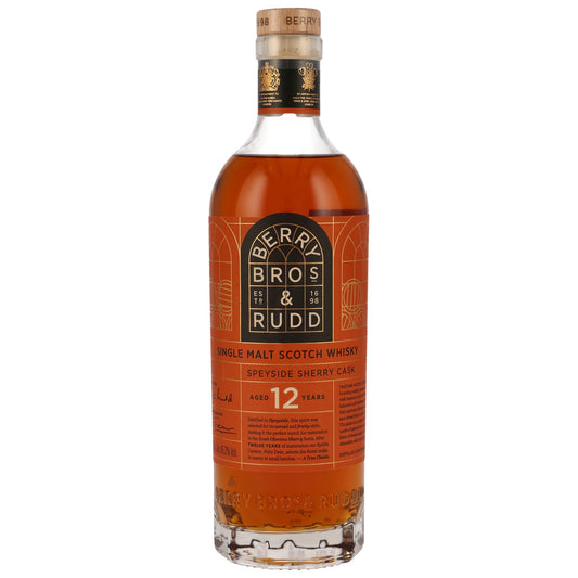 BERRY BROS. & RUDD - Speyside Sherry Cask 12 Jahre - 45,3% Vol.