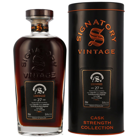 LINKWOOD - 1997/2024 27 Jahre 1st Fill Oloroso Sherry Hogshead #20/4 Symingtons Choice - 55,4% Vol.