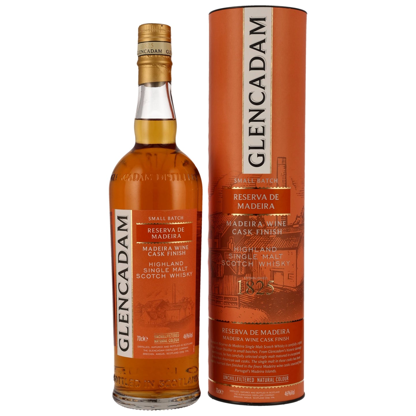 GLENCADAM - Reserva de Madeira - Madeira Cask Finish - 46% Vol.