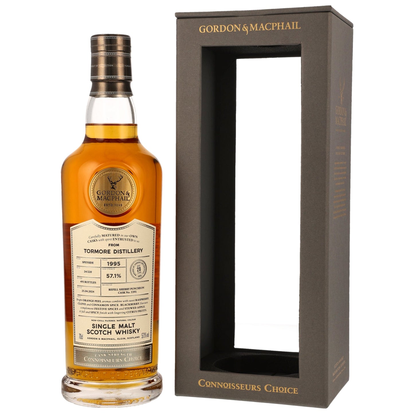 Gordon & MacPhail - Tormore 1995/2024 28 Jahre - 57,1% Vol.