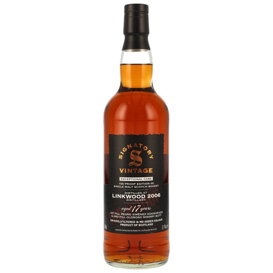 LINKWOOD - 17 Jahre Signatory 100 PROOF Exceptional Edition #6 - 57,1% Vol.