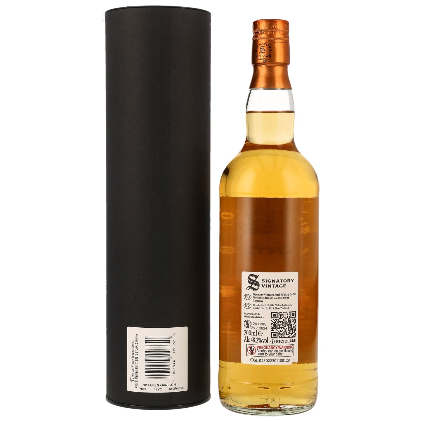 SIGNATORY VINTAGE - Glen Garioch 2011 12 Jahre Small Batch Edition #14 - 48,2% Vol.