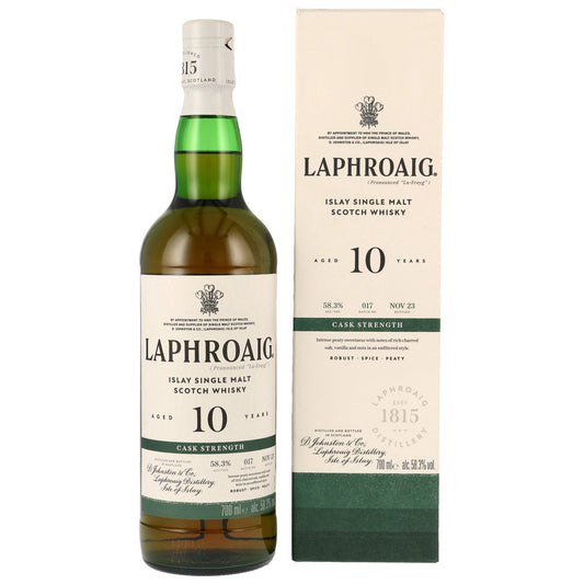 LAPHROAIG - 10 Jahre Cask Strength Batch 17 - 58,3% Vol.