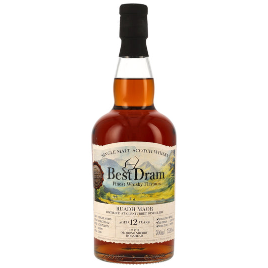 BEST DRAM - Ruadh Maor 2012/2024 1st Fill Oloroso Hogshead - 57,1% Vol.