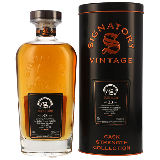 GLEN ELGIN - 1991/2024 33 Jahre Cask #4072 Symingtons Choice - 58,7% Vol.