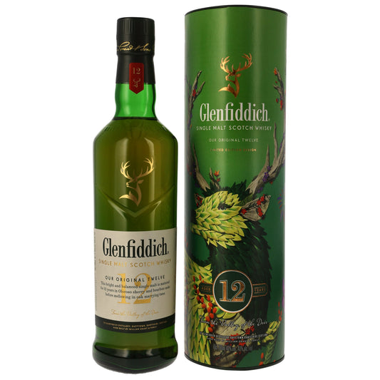 GLENFIDDICH - 12 Jahre Limited Design 2024 - 40% Vol.