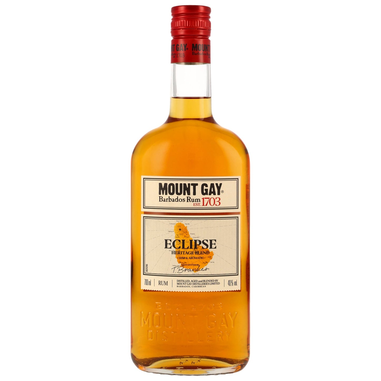 MOUNT GAY - 1703 Eclipse Rum - 40% Vol.