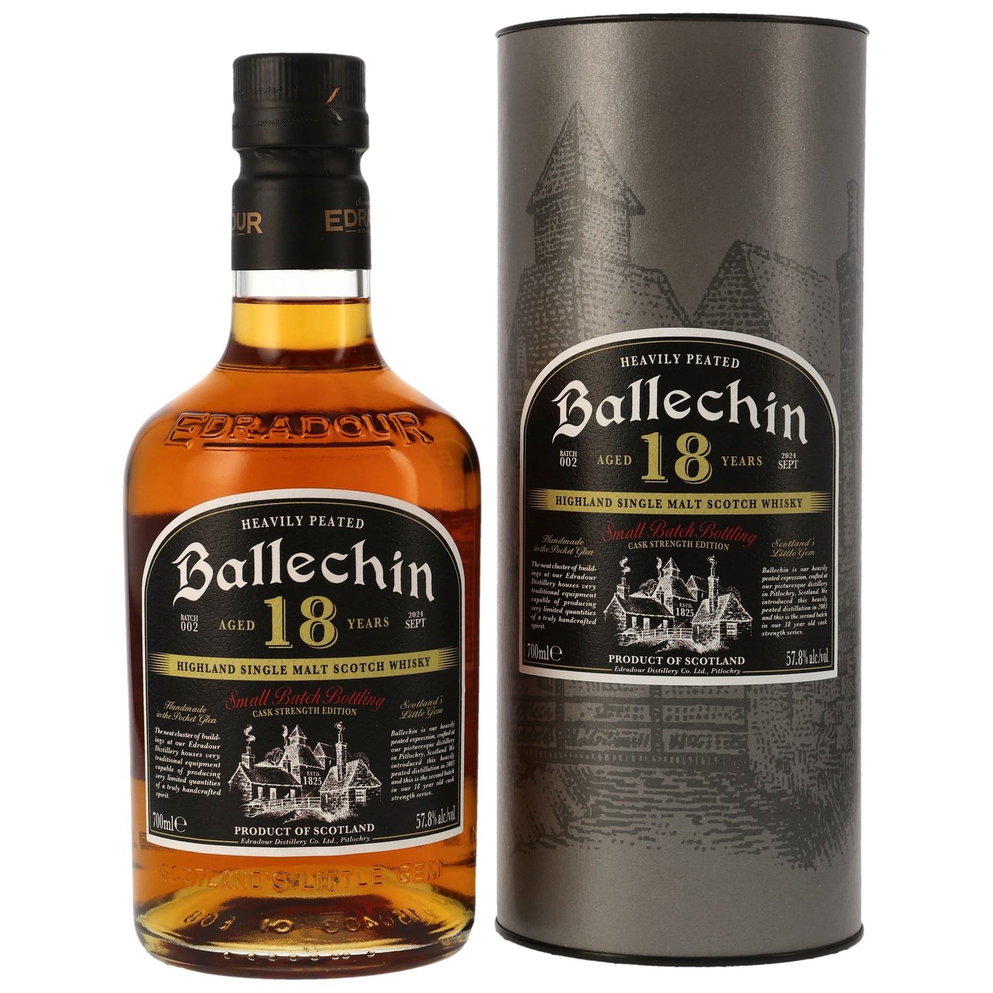BALLECHIN - 18 Jahre Cask Strength Batch #2 - 57,8% Vol.