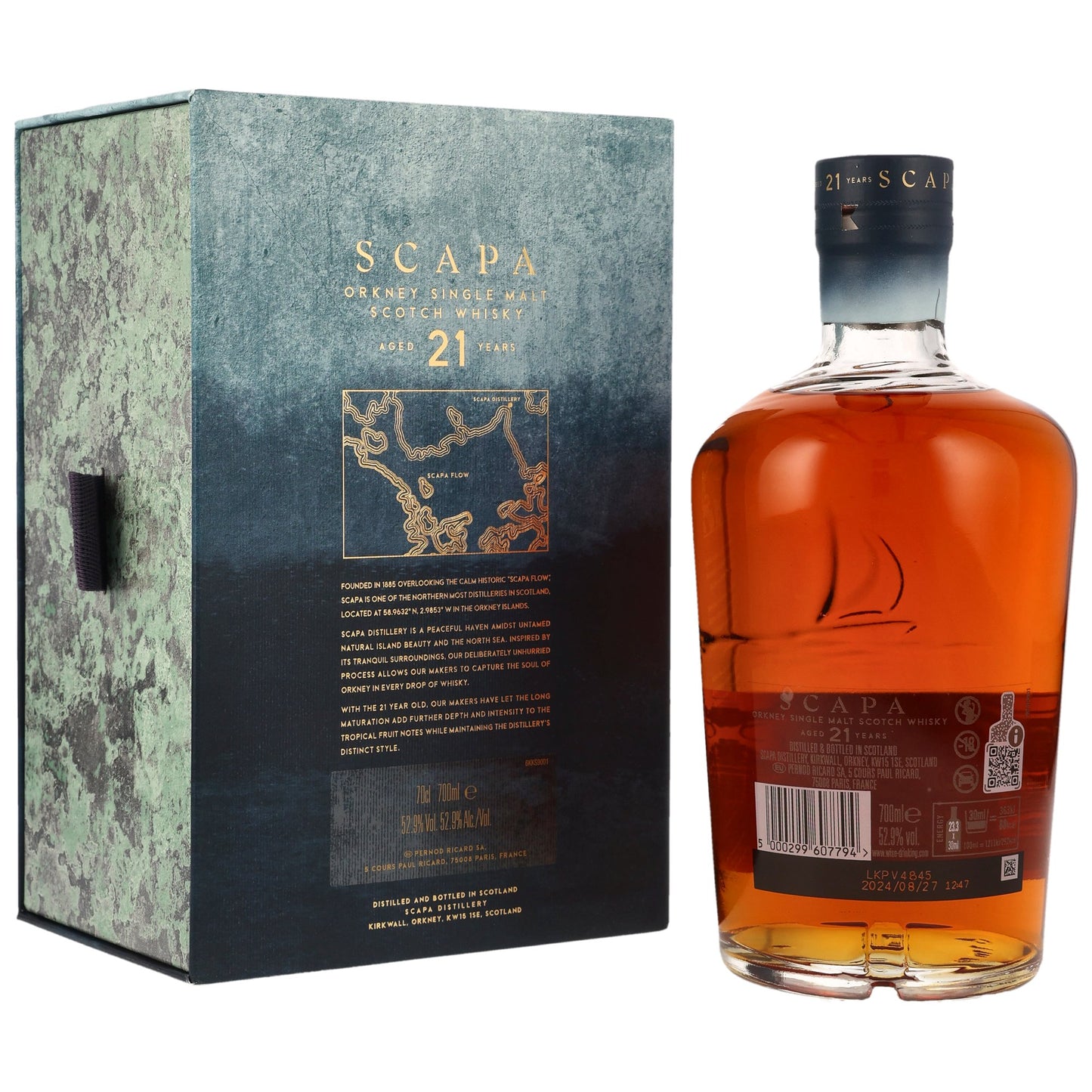 SCAPA - 21 Jahre - 52,9% Vol.