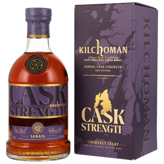 KILCHOMAN - Sanaig Cask Strength - 57,8% Vol.