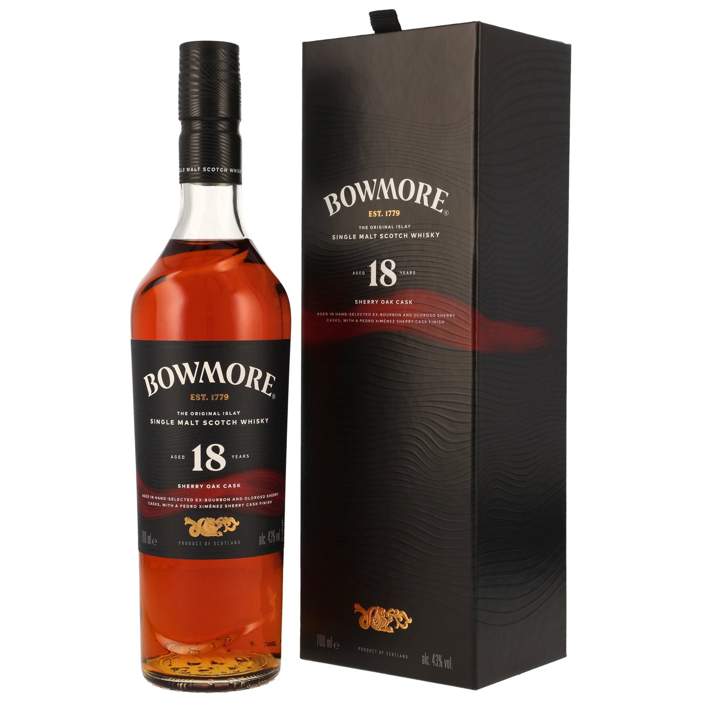 BOWMORE - 18 Jahre Sherry Cask 2024 - 43% Vol.