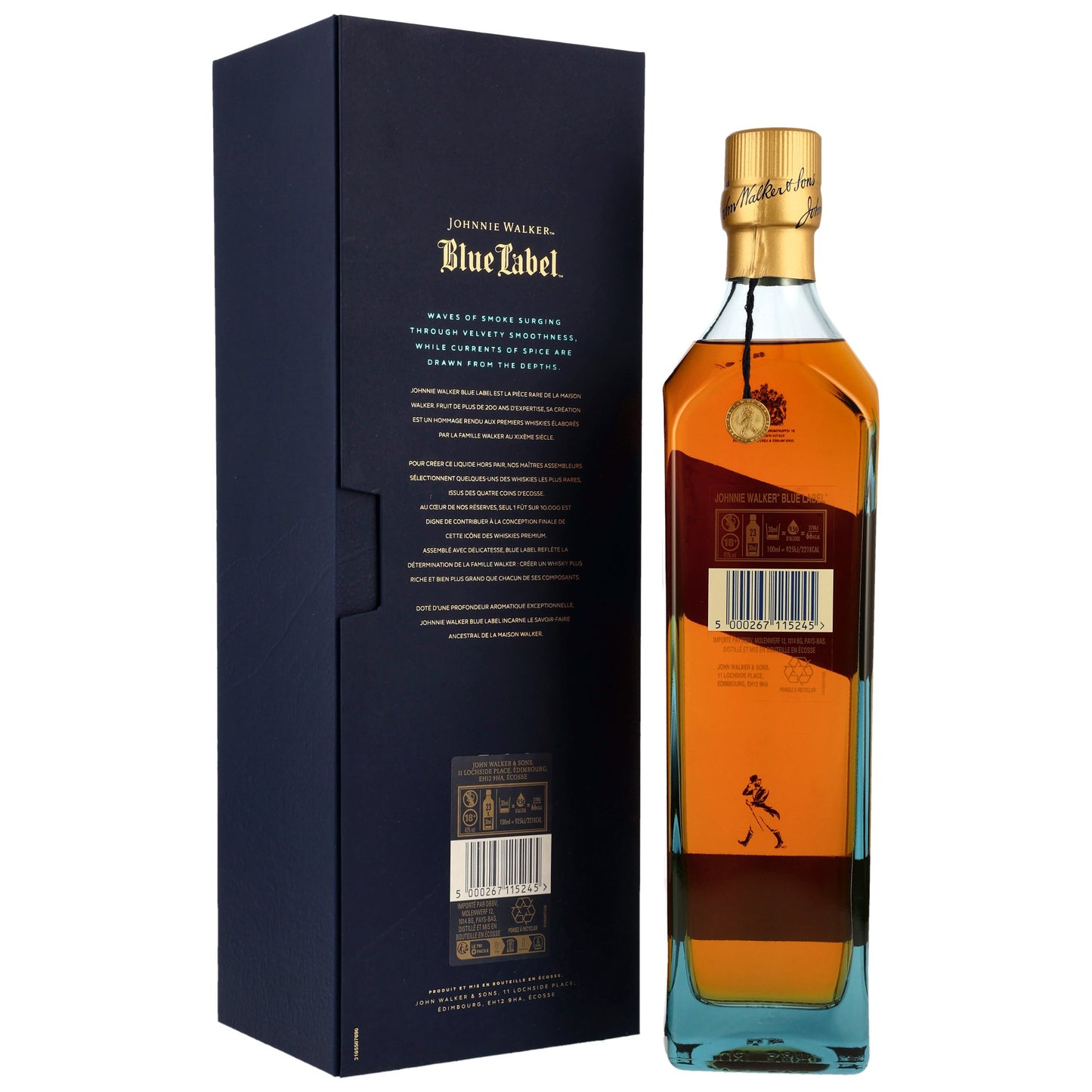 JOHNNIE WALKER - Blue Label - 40% Vol.