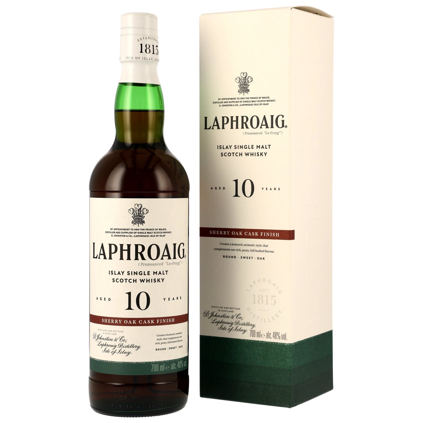 LAPHROAIG - 10 Jahre Sherry Cask - 48% Vol.