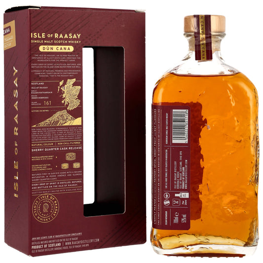 ISLE OF RAASAY - Dun Cana Sherry Quarter Cask Second Edition - 52.0% Vol.