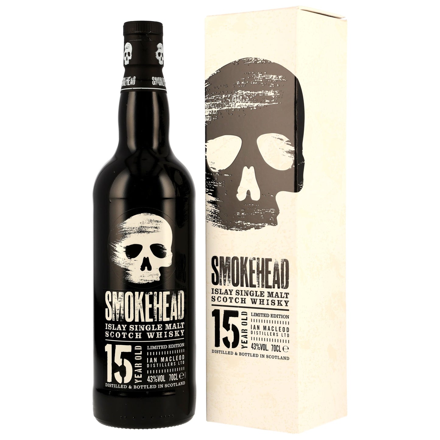 SMOKEHEAD - 15 Jahre Islay Single Malt Scotch Whisky - 43% Vol.