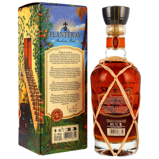 PLANTERAY - PXXO 20th Anniversary Rum - 40% Vol.