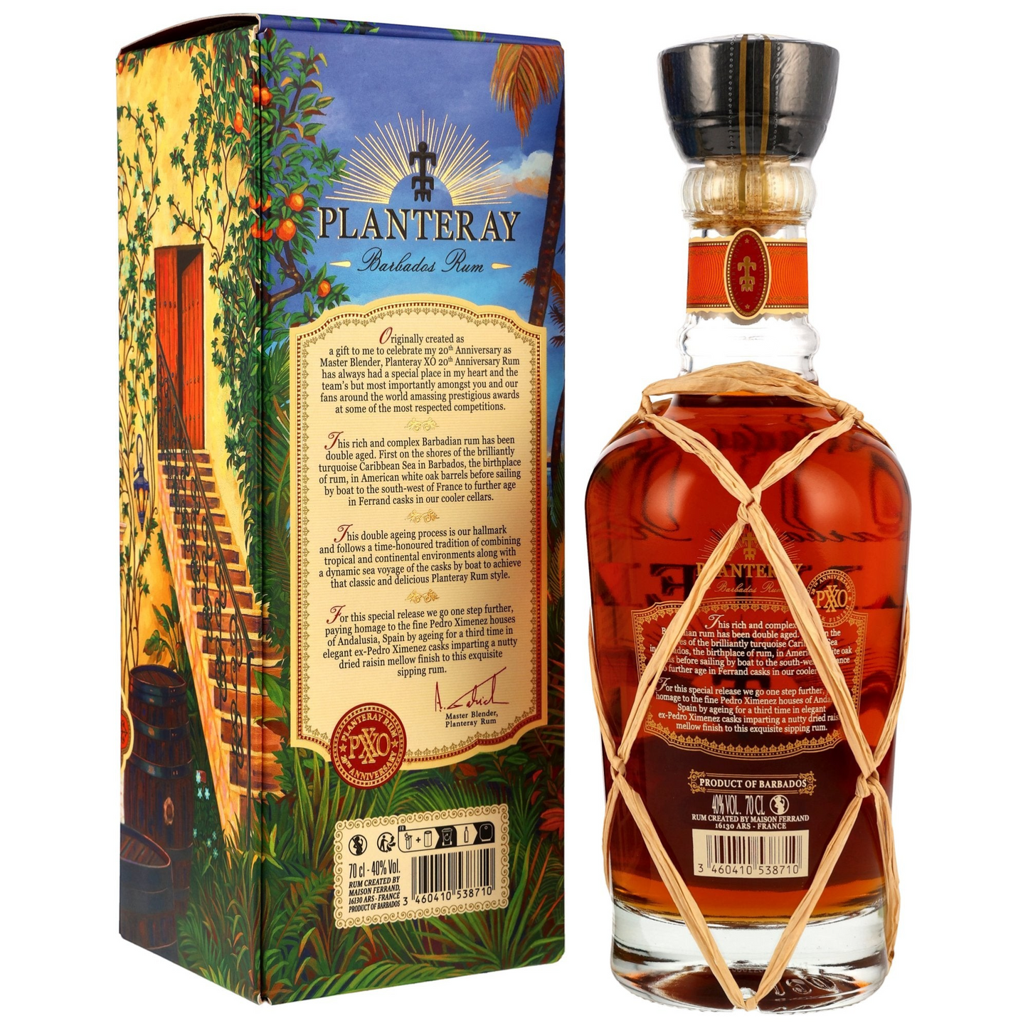 PLANTERAY - PXXO 20th Anniversary Rum - 40% Vol.