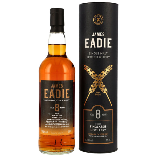 FINGLASSIE - 2017/2025 8 Jahre Refill Malaga Cask #374467 (James Eadie) - 57,9% Vol.