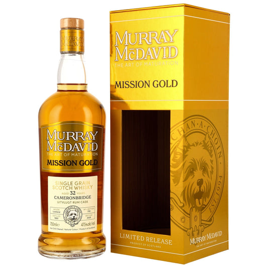 Cameronbridge - 32 Jahre Uitvlugt Rum Cask Finish - 47,5% Vol.