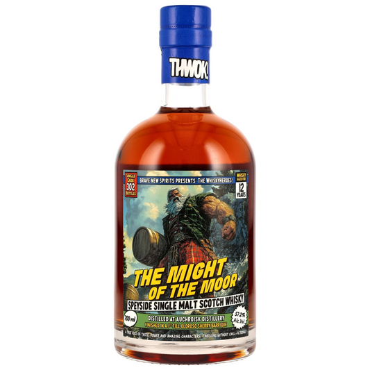 AUCHROISK - 12 Jahre Whiskyheroes: The Might of the Moor Brave New Spirits - 57,2% Vol.