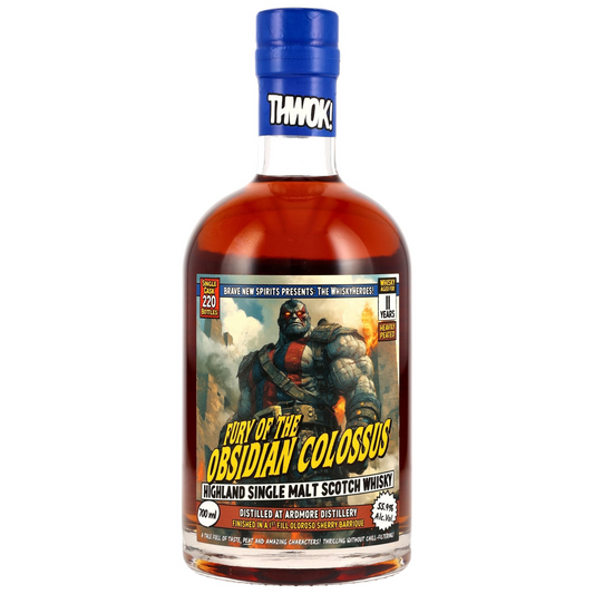 ARDMORE - 11 Jahre Whiskyheroes: Fury of the Obsidian Colossus Brave New Spirits - 55,9% Vol.