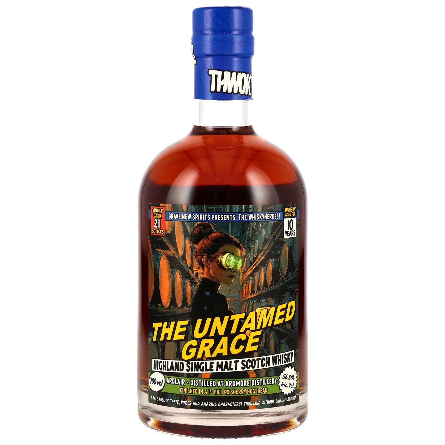ARDLAIR - 10 Jahre Whiskyheroes: The Untamed Grace Brave New Spirits - 56,5% Vol.