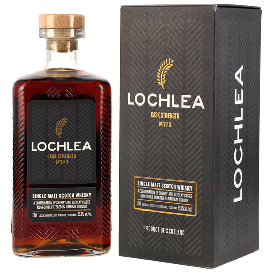 LOCHLEA - Cask Strength Batch #3 - 59,8% Vol.