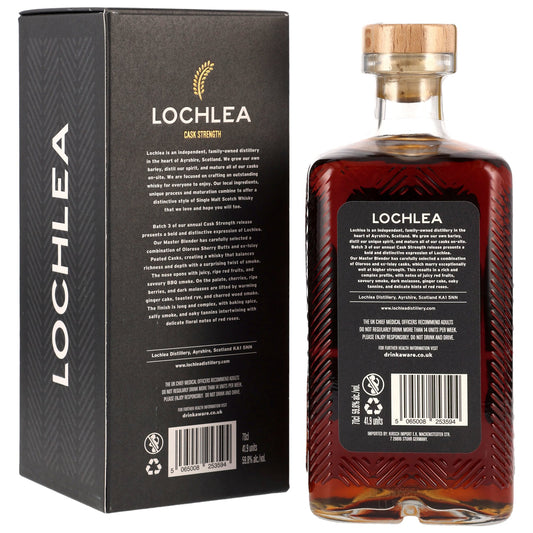 LOCHLEA - Cask Strength Batch #3 - 59,8% Vol.