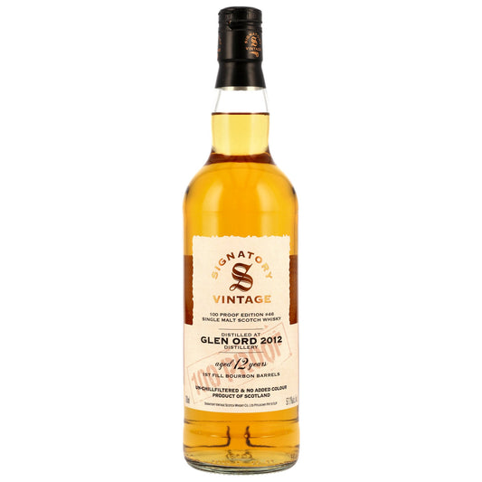 GLEN ORD - 2012/2025 12 Jahre Signatory 100 PROOF Edition #46 - 57,1% Vol.