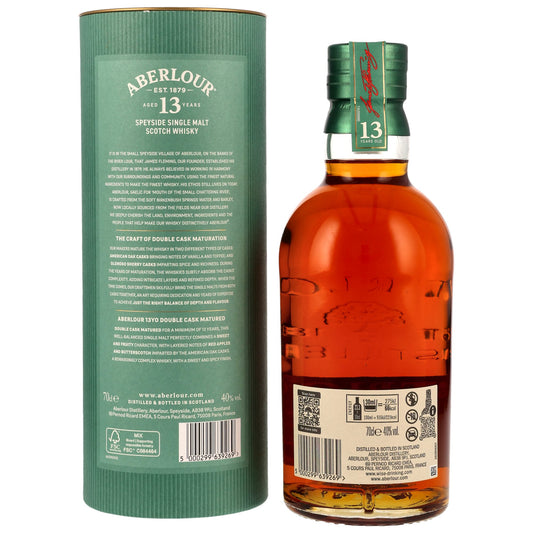 ABERLOUR - 13 Jahre Double Cask - 40% Vol.