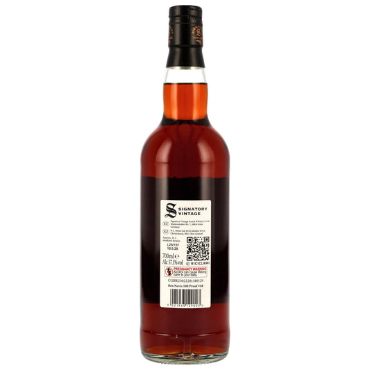 BEN NEVIS - 2015/2025 9 Jahre - 1st Fill Oloroso Sherry Butts - Signatory 100 PROOF Edition #48 - 57,1% Vol.