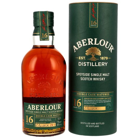 ABERLOUR - 16 Jahre Double Cask 2025 - 40% Vol.