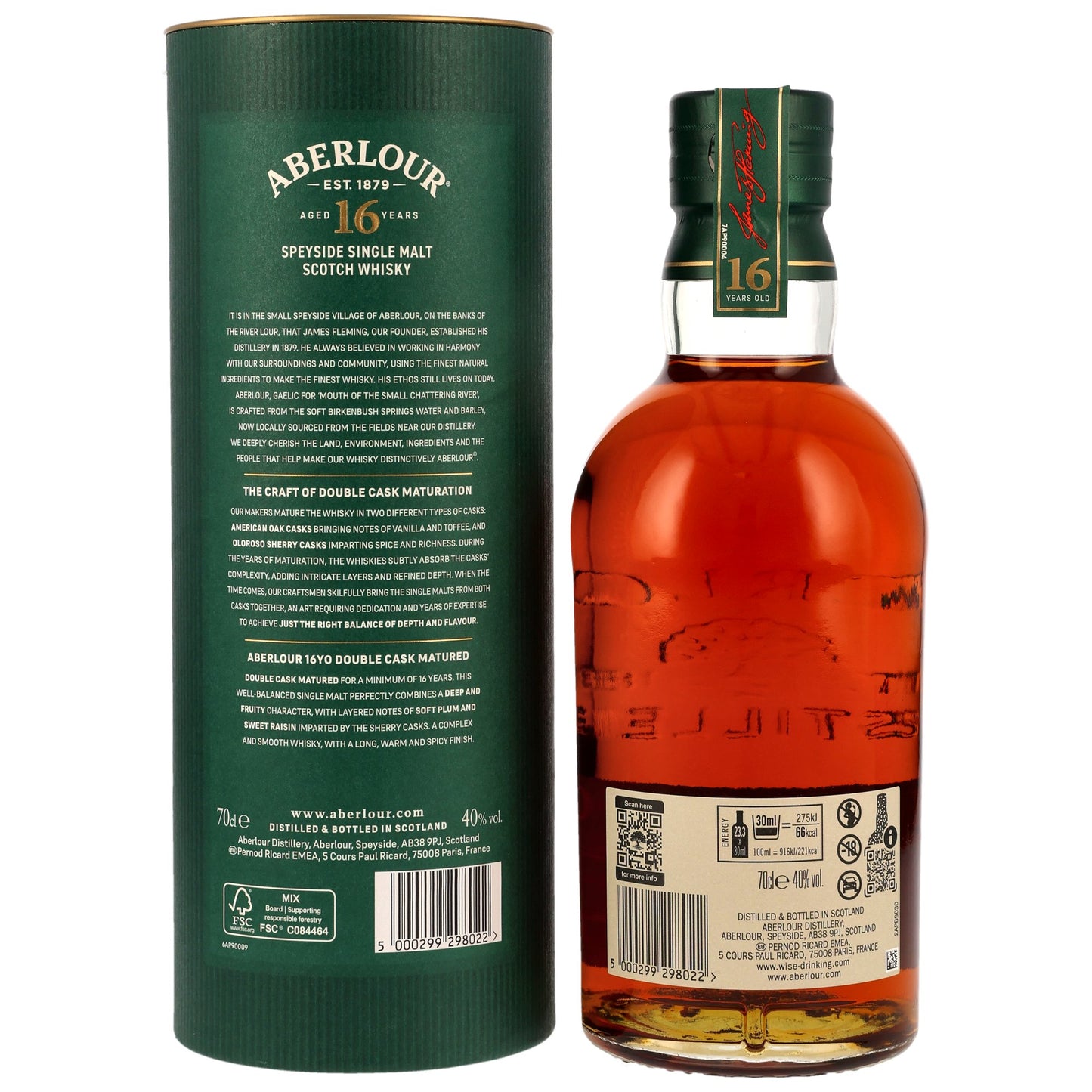 ABERLOUR - 16 Jahre Double Cask 2025 - 40% Vol.