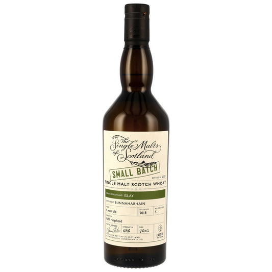 BUNNAHABHAIN - 2018/2025 - 6 Jahre Small Batch  (SMoS) - 48% Vol.